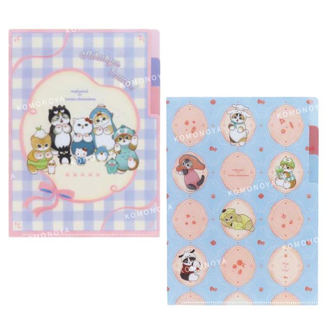 小禮堂 Sanrio 三麗鷗 x Mafusand 貓福珊迪 A5三層資料夾 (聯名款)