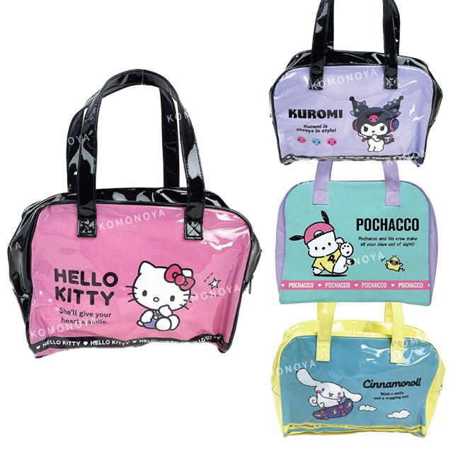 小禮堂 Sanrio 三麗鷗 PVC防水海灘包 (生活姓名款) Kitty 酷洛米 大耳狗 帕恰狗