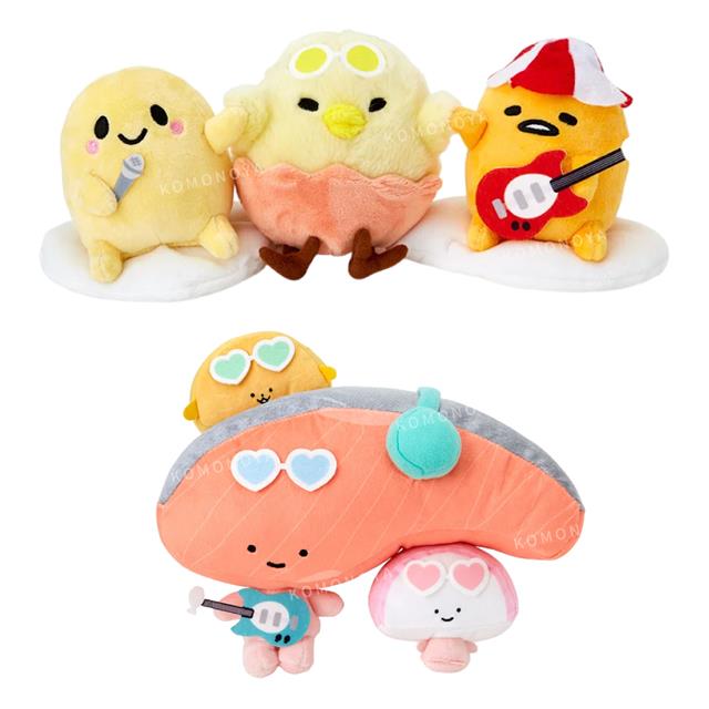 小禮堂 Sanrio 三麗鷗 絨毛玩偶娃娃 (夏日搖滾樂隊) 蛋黃哥 切片妞