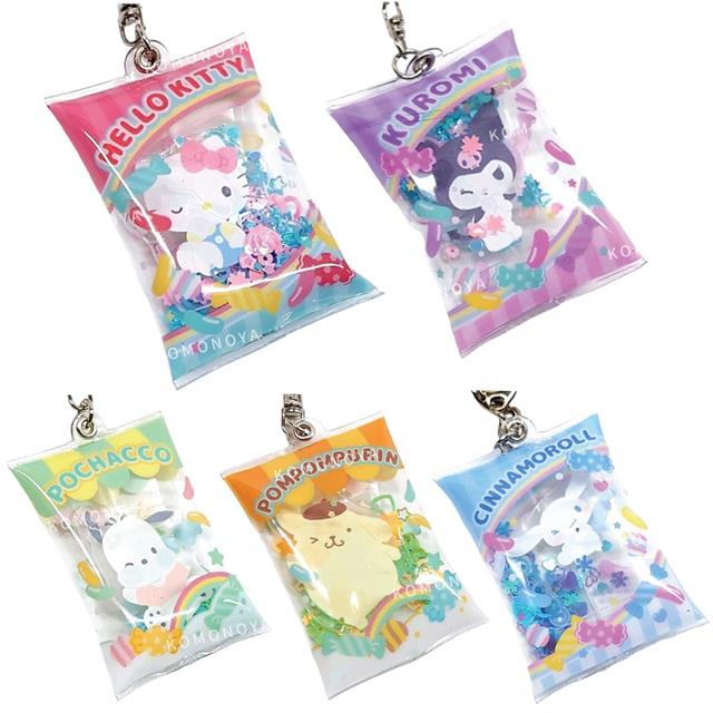 小禮堂 Sanrio 三麗鷗 造型PVC鑰匙圈 (糖果款) Kitty 酷洛米 布丁狗 大耳狗 帕恰狗