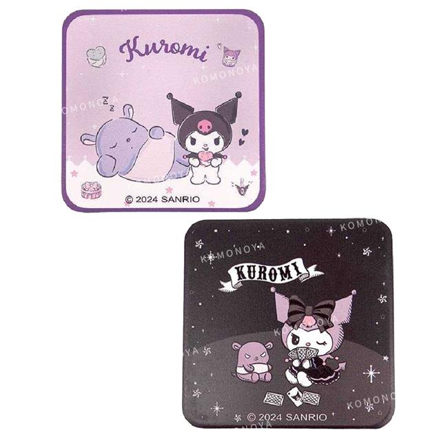 小禮堂 Sanrio 三麗鷗 酷洛米 陶瓷方形杯墊