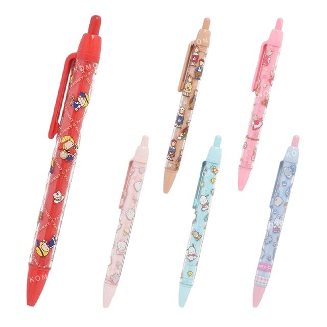 小禮堂 Sanrio 三麗鷗 圓軸按壓原子筆 0.7mm 黑 (復古系列) P&J 凱莉兔 兔媽媽