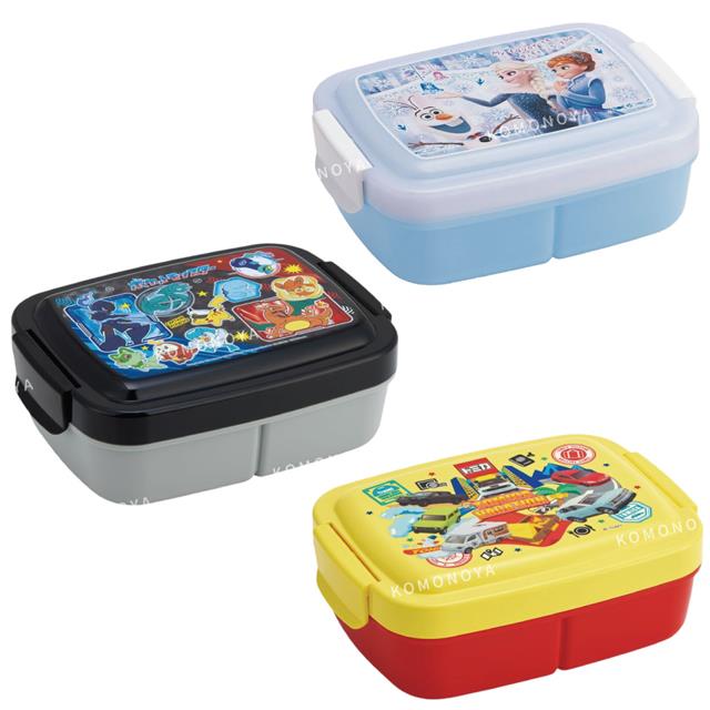 小禮堂 SKATER 三格便當盒 840ml P84 冰雪奇緣 TOMICA 寶可夢