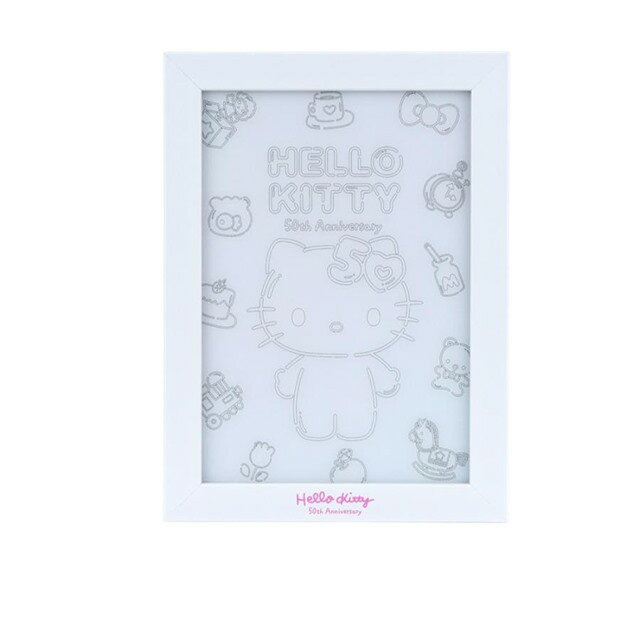小禮堂 Sanrio 三麗鷗 Hello Kitty 相框夜燈 (50週年系列)