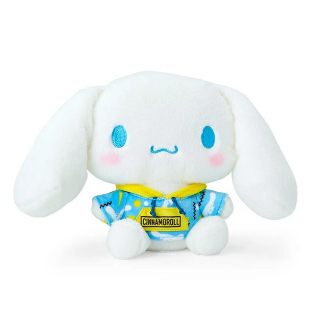 小禮堂 Sanrio 三麗鷗 大耳狗 絨毛玩偶娃娃 (藍滿版款)