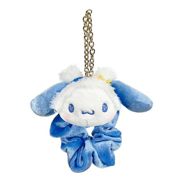 小禮堂 Sanrio 三麗鷗 大耳狗 絨毛玩偶髮圈吊飾 (星星皇冠)