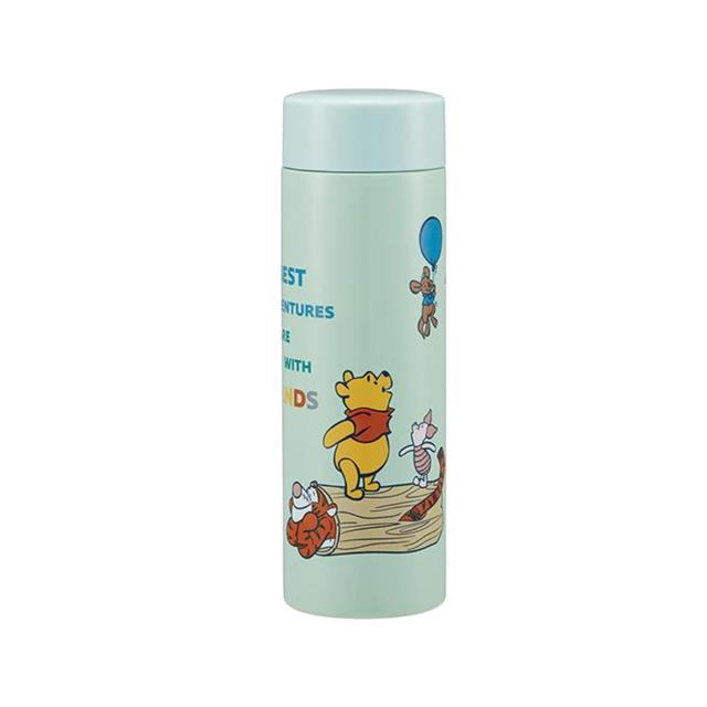 小禮堂 SKATER 小熊維尼 超輕量不鏽鋼保溫杯 350ml STYL4 (好友款)