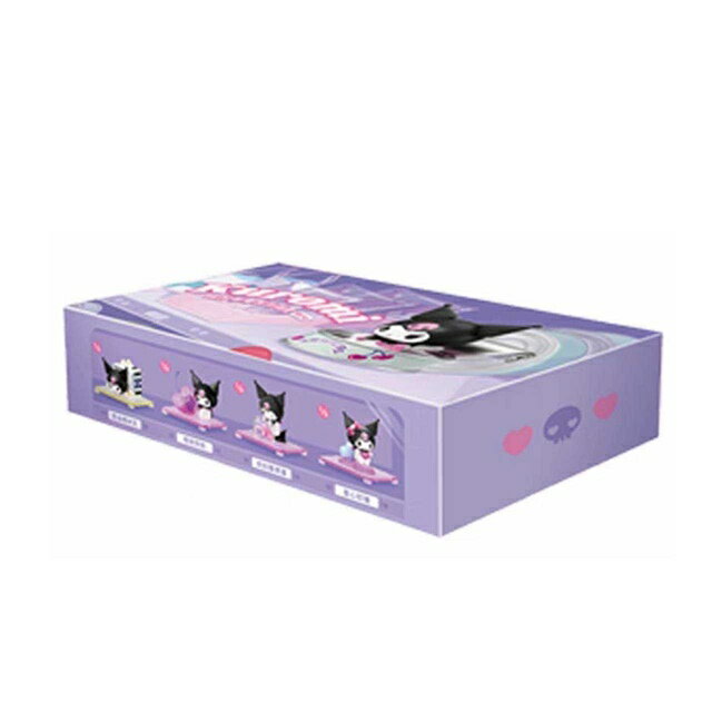 小禮堂 Sanrio 三麗鷗 酷洛米 組裝公仔 全套盲盒8入組 (零食款)