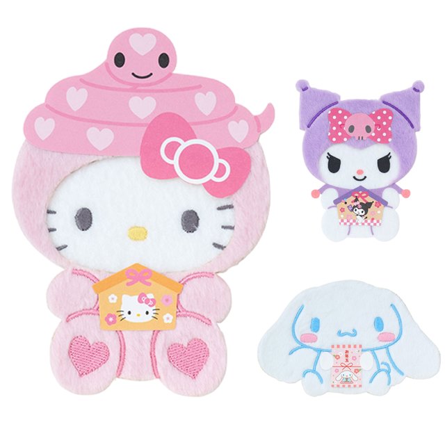 小禮堂 Sanrio 三麗鷗 絨毛造型紅包袋 (蛇年特輯) Kitty 大耳狗 酷洛米