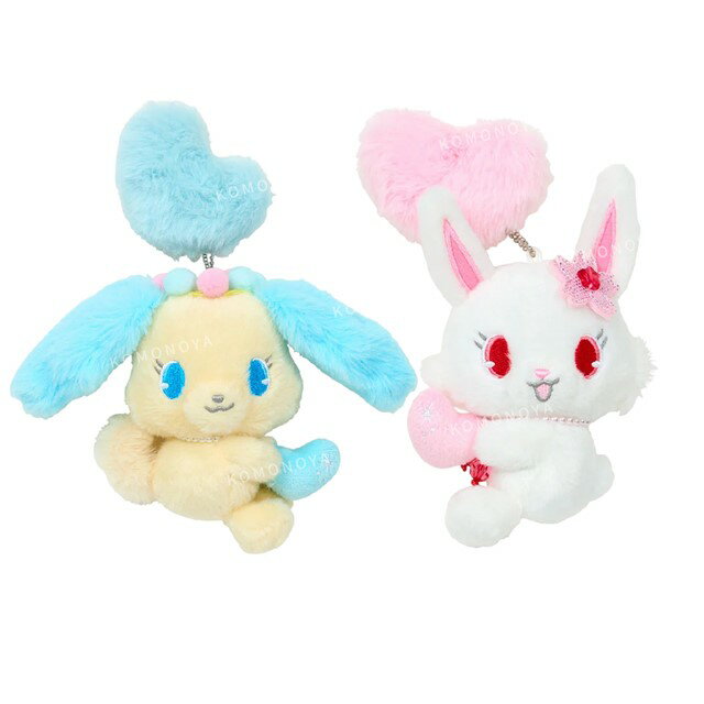 小禮堂 【限購】Sanrio 三麗鷗 絨毛玩偶吊飾 (超新星2.0) 蜜糖邦尼 charmmy 寶石寵物