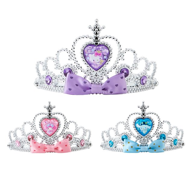 小禮堂 Sanrio 三麗鷗 造型皇冠 (寶石款) Kitty 美樂蒂 大耳狗