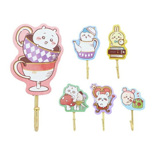 小禮堂 吉伊卡哇 木製造型磁鐵掛勾 (不可思議的國度)