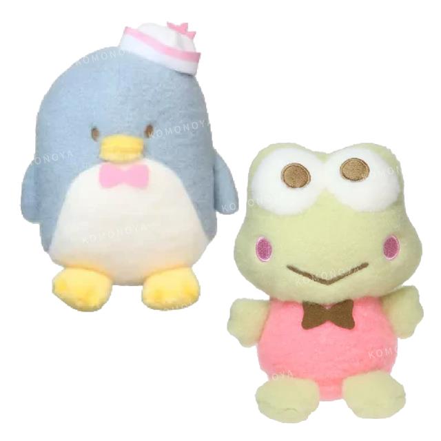 小禮堂 Sanrio 三麗鷗 絨毛玩偶娃娃 (復古系列) 山姆企鵝 大眼蛙