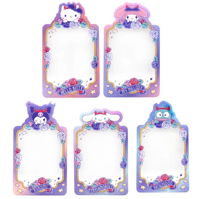小禮堂 【拆售】Sanrio 三麗鷗 造型收藏卡套 (惡魔款) Kitty 美樂蒂 大耳狗