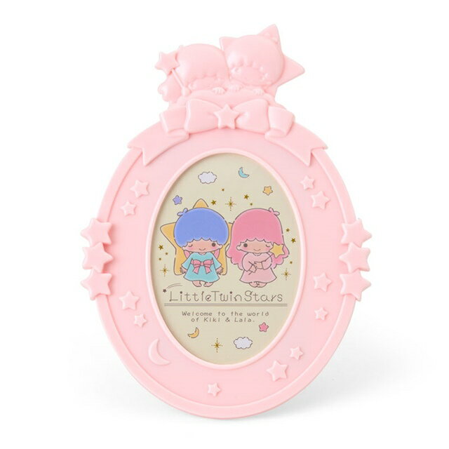 小禮堂 Sanrio 三麗鷗 雙子星 樹脂造型相框 (畫框系列)