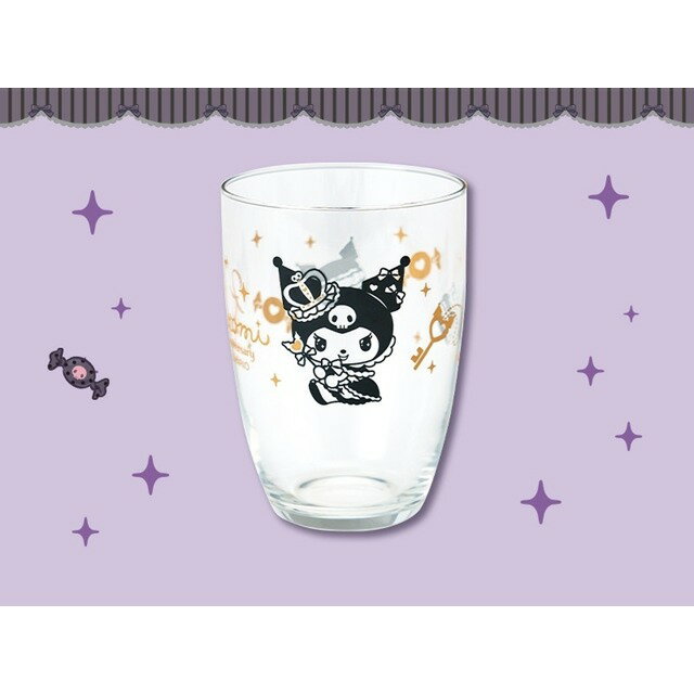 小禮堂 【一番賞拆售】Sanrio 三麗鷗 酷洛米 玻璃杯 350ml (20週年 夢幻城堡)