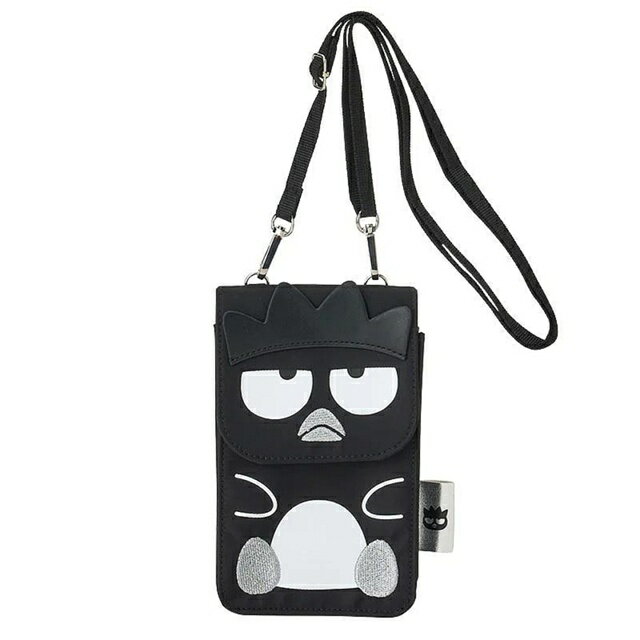 小禮堂 【限購排單不保單】Sanrio 三麗鷗 酷企鵝 皮質造型手機斜揹包 (本大爺的悠閒時光)