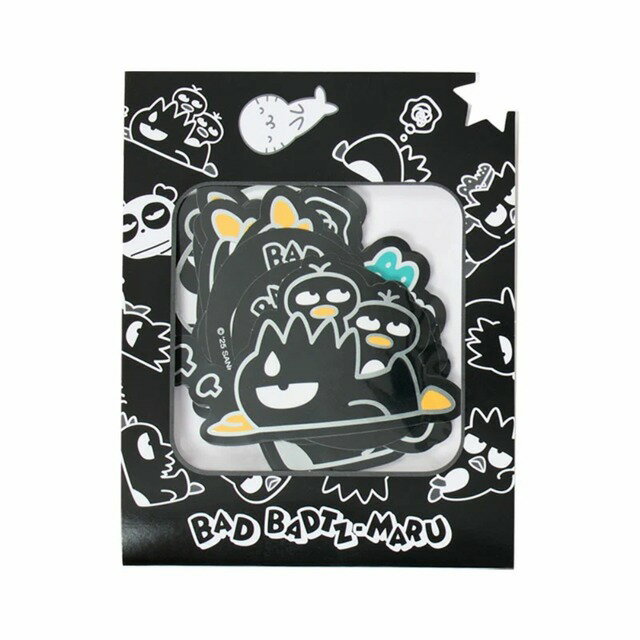 小禮堂 【限購排單不保單】Sanrio 三麗鷗 酷企鵝 造型貼紙組 20枚入 (本大爺的悠閒時光)
