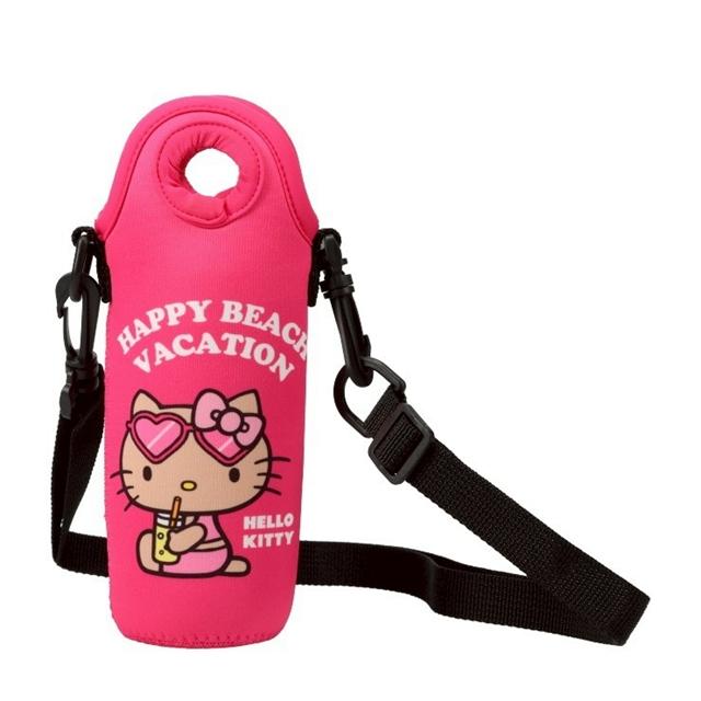 小禮堂 Sanrio 三麗鷗 Hello Kitty 水壺袋附背帶 (夏威夷)