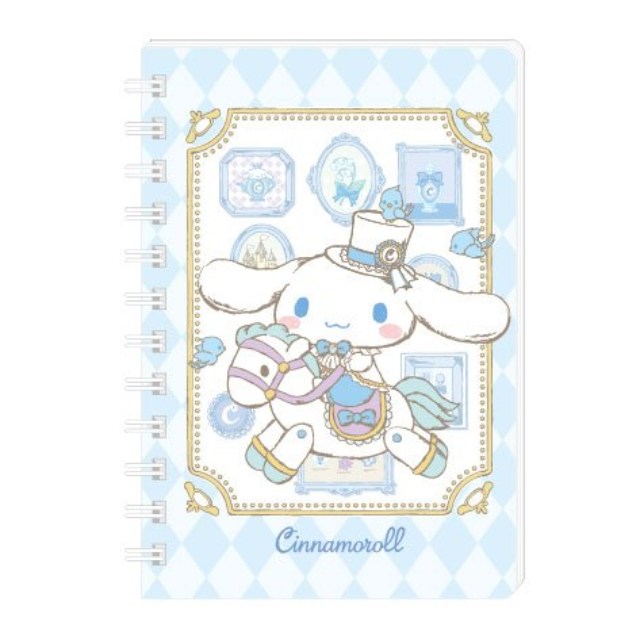 小禮堂 Sanrio 三麗鷗 100k線圈筆記本 (禮服騎馬款)