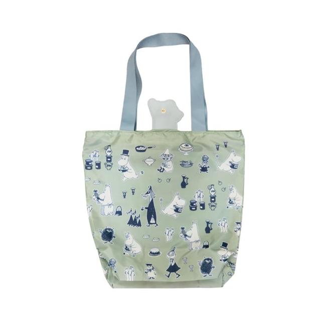 小禮堂 Moomin 嚕嚕米 雙層保冷環保購物袋