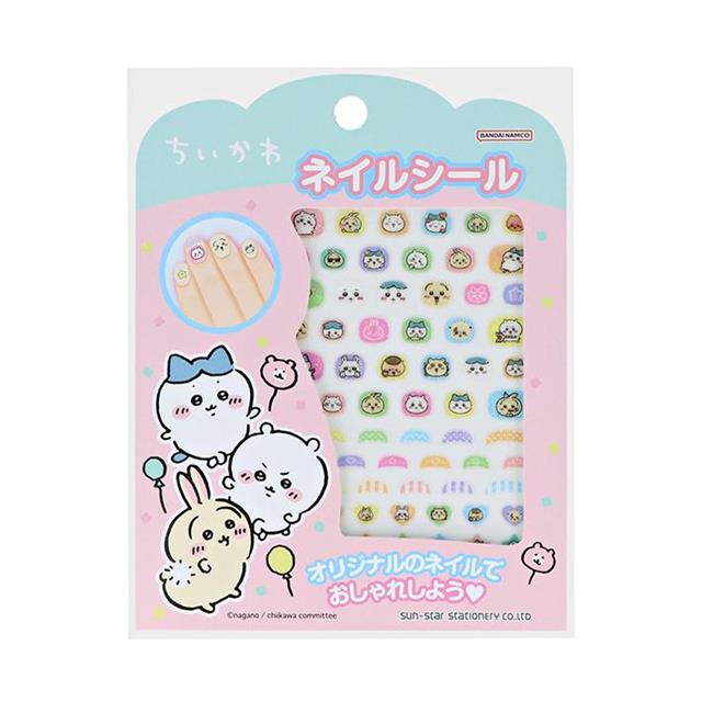 小禮堂 Chiikawa 吉伊卡哇 造型指甲貼 吉伊 小八 烏薩奇 小桃 栗子 師傅