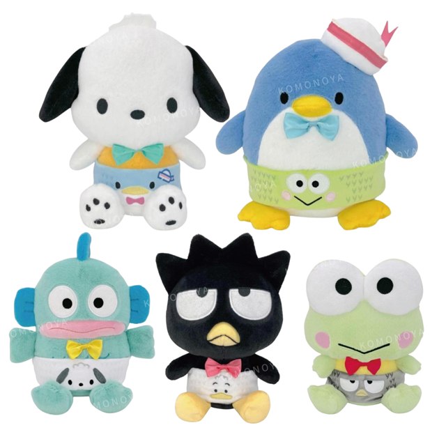 小禮堂 Sanrio 三麗鷗 Hapidanbui 絨毛玩偶娃娃 (兄弟肚圍) 帕恰狗 山姆企鵝
