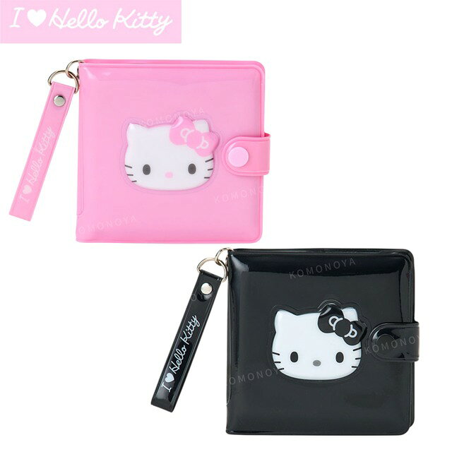小禮堂 【排單不保單】Sanrio 三麗鷗 Hello Kitty PVC扣式皮夾 (我愛Kitty)
