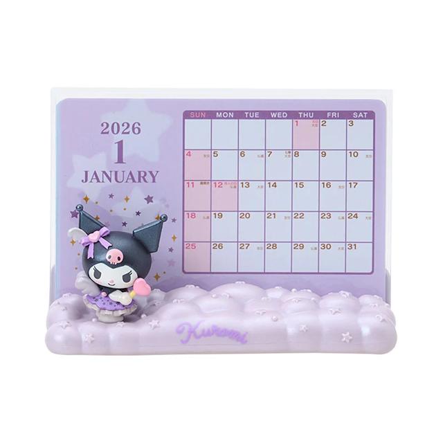 小禮堂 Sanrio 三麗鷗 酷洛米 2026 造型擺飾桌曆