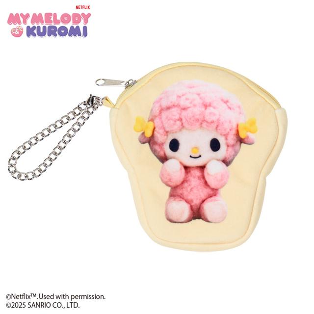 小禮堂 Sanrio 三麗鷗 Piano 尼龍票卡零錢包 (Netflix原創動畫 My Melody & Kuromi)