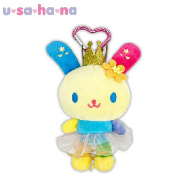 小禮堂 SPINNS x Sanrio 花小兔 絨毛玩偶吊飾 芭蕾裙 (格紋花布系列)