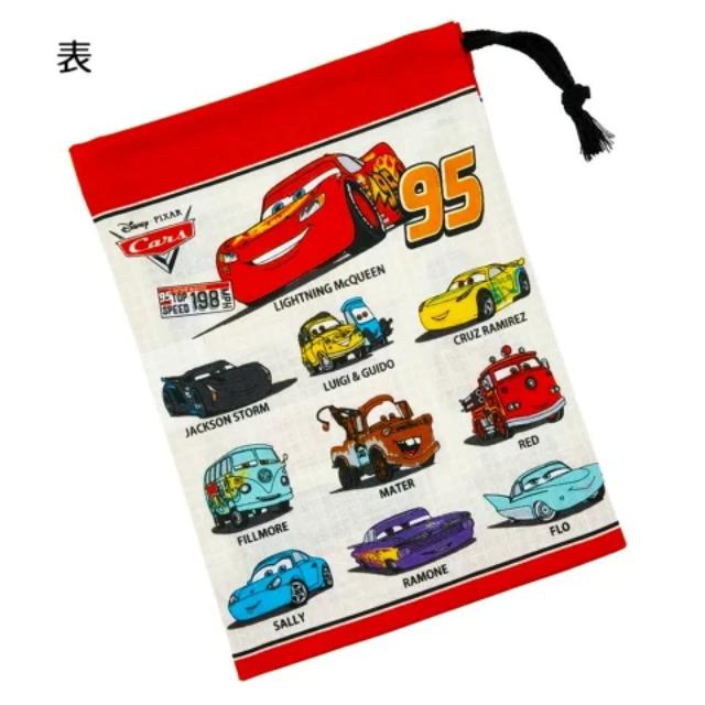 小禮堂 Skater 迪士尼 閃電麥坤 束口收納袋 KB63 (各車款)