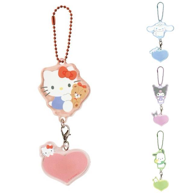 小禮堂 Sanrio 三麗鷗 姓名壓克力鑰匙圈 (與小夥伴) Kitty 酷洛米 大耳狗 帕恰狗