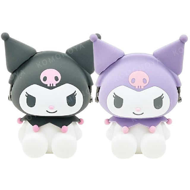 小禮堂 Sanrio 三麗鷗 酷洛米 矽膠造型零錢包 (全身款)