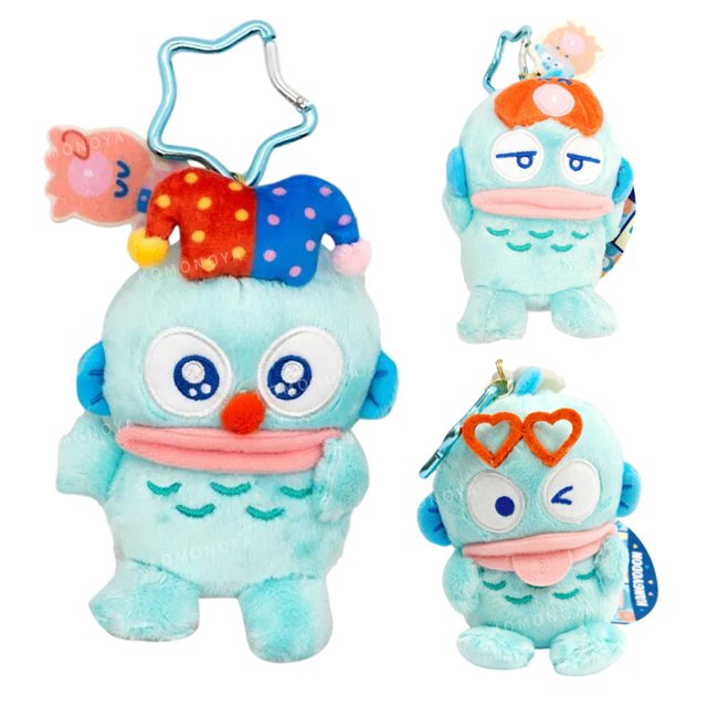 小禮堂 Sanrio 三麗鷗 人魚漢頓 絨毛玩偶吊飾 (百變造型)