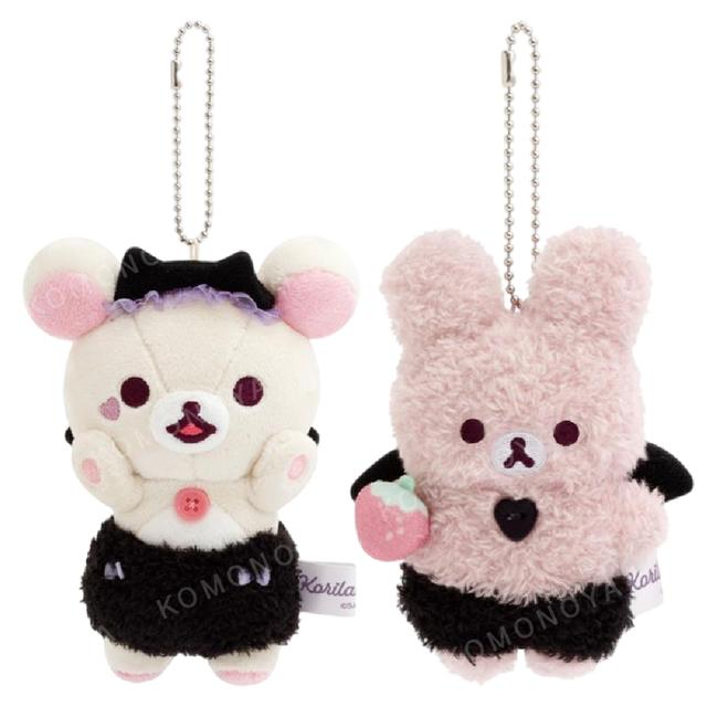 小禮堂 San-X 拉拉熊 絨毛玩偶吊飾 (小惡魔款)