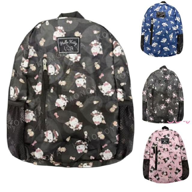 三麗鷗 尼龍折疊後背包