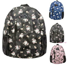 三麗鷗 尼龍折疊後背包