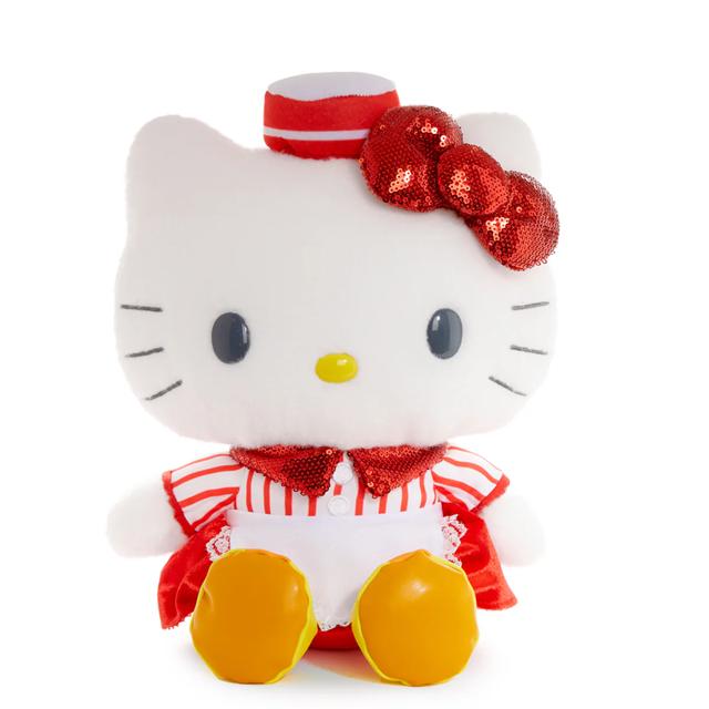 小禮堂 Sanrio 三麗鷗 Hello Kitty 絨毛玩偶娃娃 12吋 (速食餐廳系列)