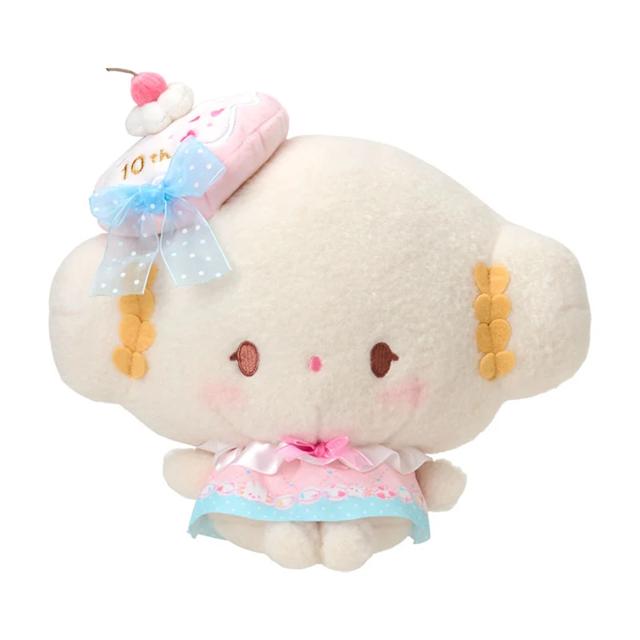 小禮堂 Sanrio 三麗鷗 小麥粉 絨毛玩偶娃娃 (10週年生日派對)