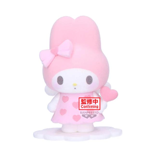 小禮堂 Sanrio 三麗鷗 美樂蒂 Fluffy Puffy Mine 植絨公仔 (愛神邱位元)