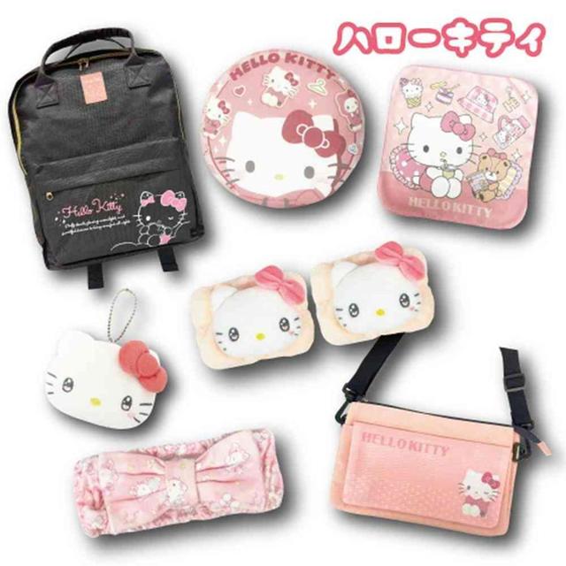 小禮堂 Sanrio 三麗鷗 Hello Kitty 後背包福袋7入組 (2025福袋)