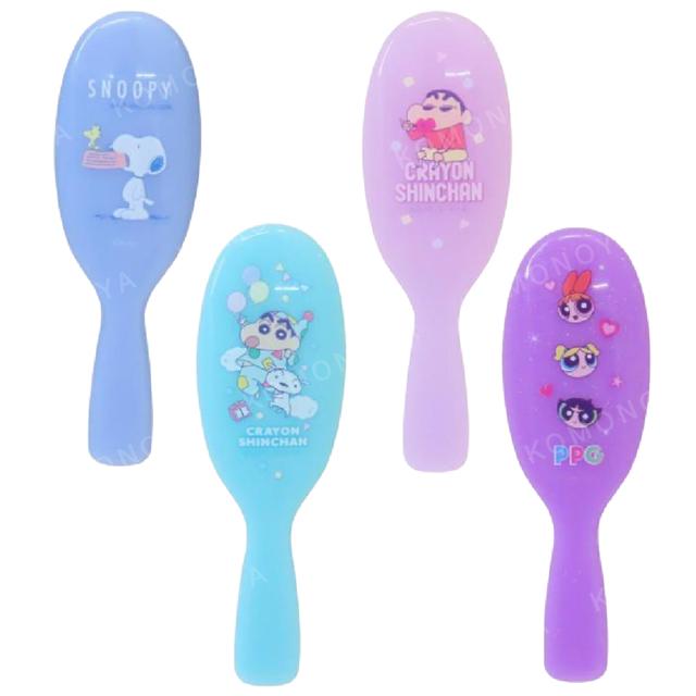 小禮堂 蠟筆小新 飛天小女警 史努比 手握圓梳