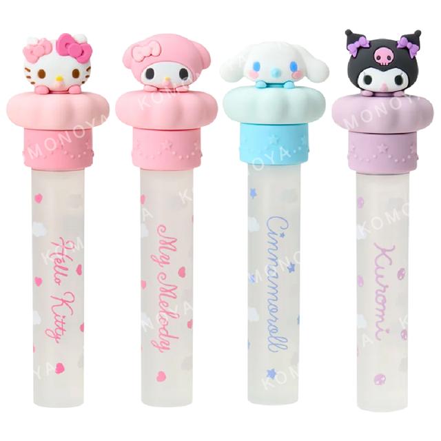 小禮堂 Sanrio 三麗鷗 造型蓋保濕滾珠指緣油 8ml (嬰兒款) Kitty 美樂蒂 大耳狗 酷洛米