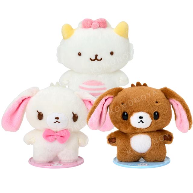 小禮堂 Sanrio 三麗鷗 磁吸站立玩偶附底座 玩偶裝 S (2025拍照道具) 蜜糖邦尼