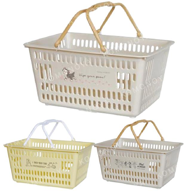 小禮堂 迪士尼 手提購物籃 L (好友款)