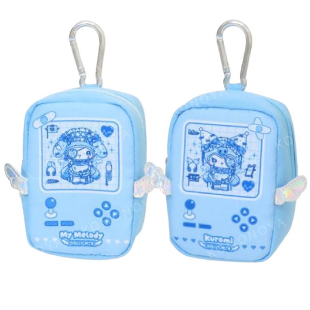 小禮堂 Sanrio 三麗鷗 x Dolly Mix 皮革收納包附扣環 (機械天使)