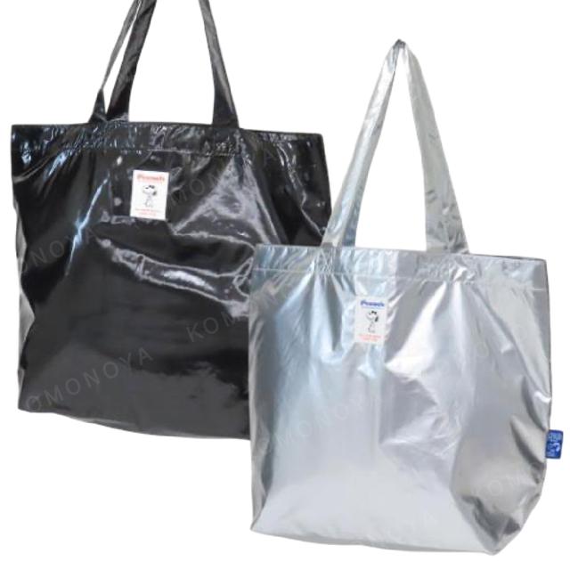 小禮堂 史努比 托特包 (金屬風款)