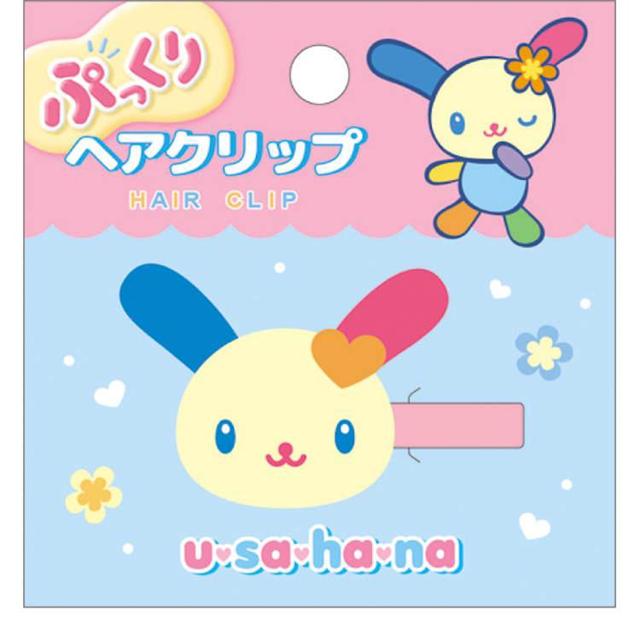 小禮堂 Sanrio 三麗鷗 花小兔 絨毛玩偶造型髮夾 (大頭款)