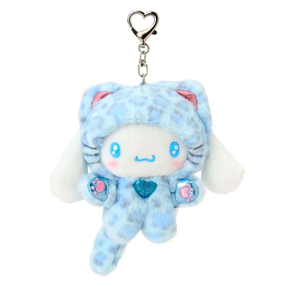 小禮堂 Sanrio 三麗鷗 大耳狗 絨毛玩偶吊飾 (豹紋少女貓)